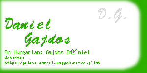 daniel gajdos business card